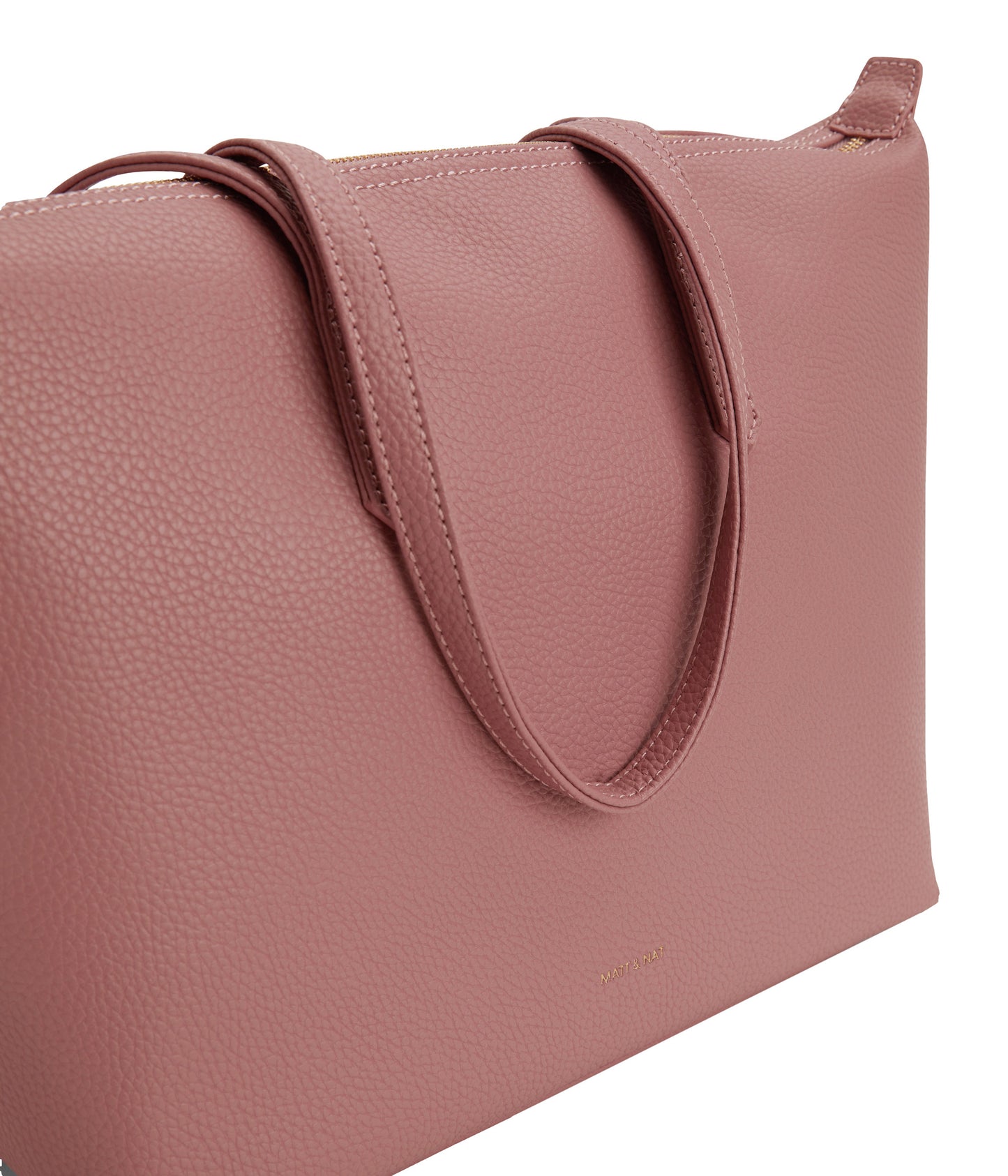 ABBI Vegan Tote Bag - Purity | Color: Pink - variant::rose