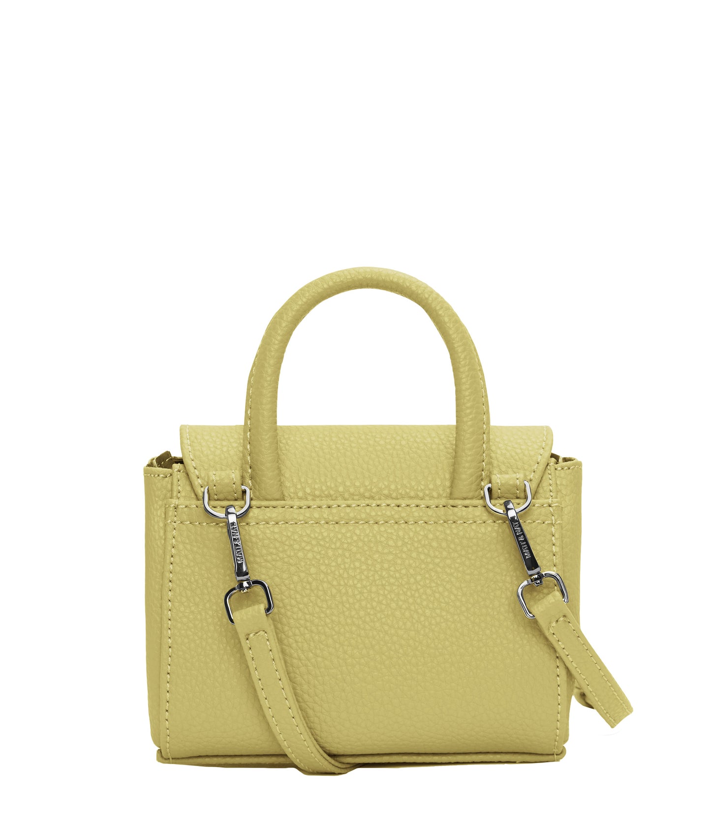 ADEL MICRO Vegan Satchel - Purity | Color: Green - variant::pear