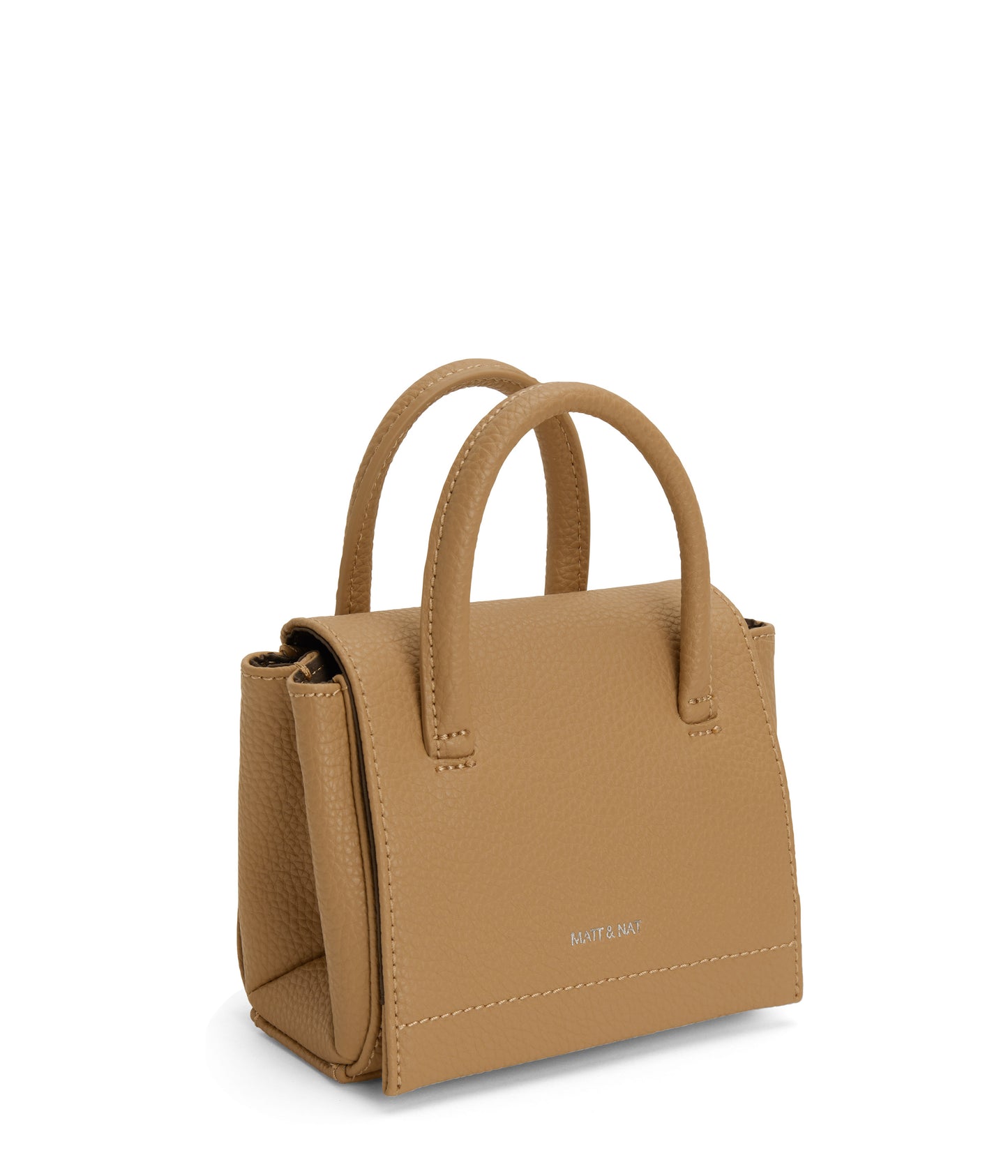 ADEL MICRO Vegan Satchel - Purity | Color: Beige - variant::scone