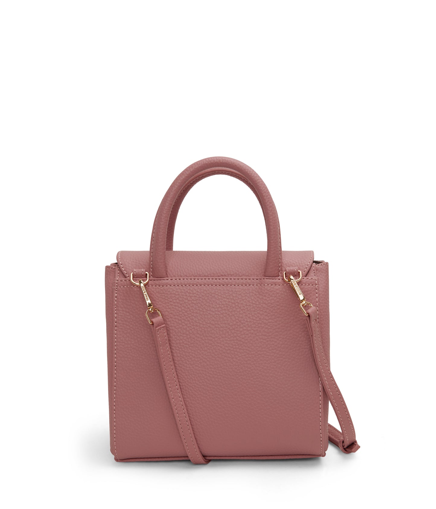 ADELSM Small Vegan Satchel - Purity | Color: Pink - variant::rose