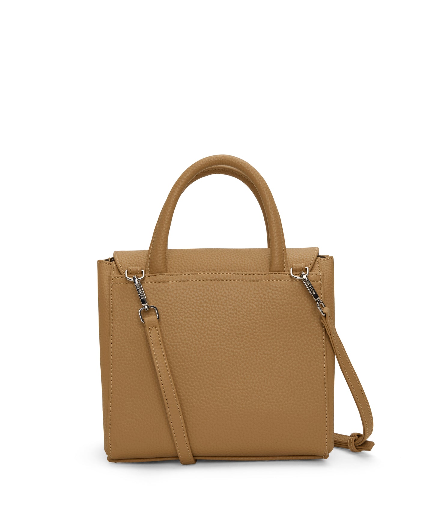 ADELSM Small Vegan Satchel - Purity | Color: Beige - variant::scone