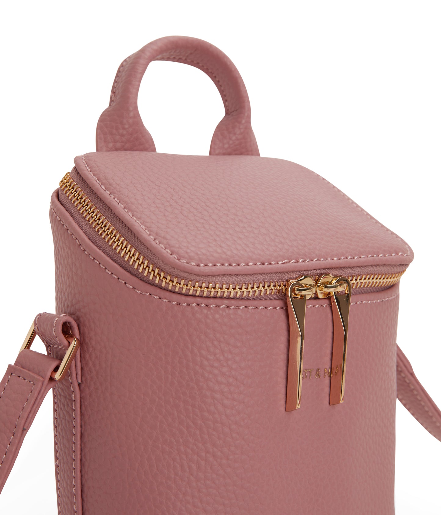 BRAVEMICRO Vegan Crossbody Bag - Purity | Color: Pink - variant::rose