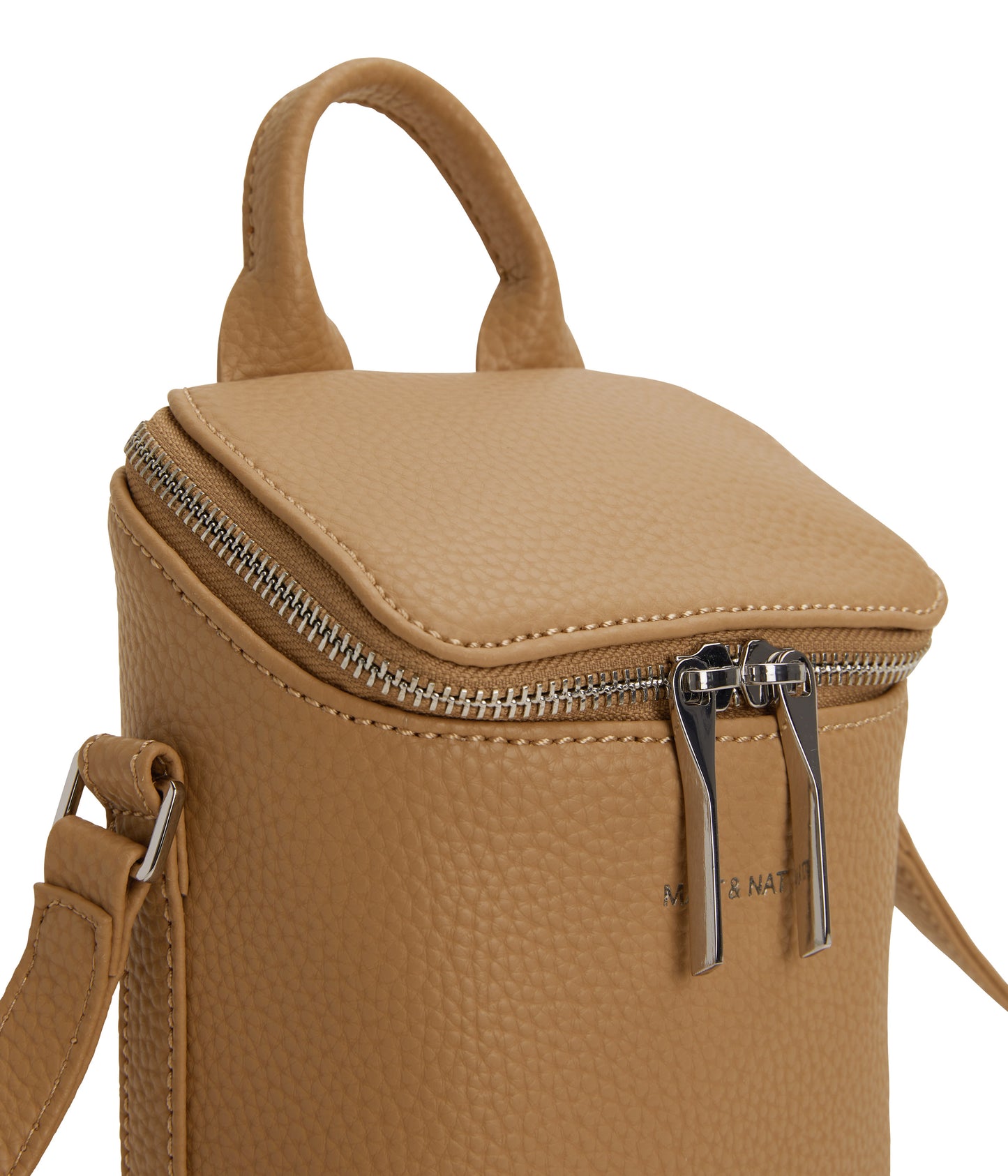 BRAVEMICRO Vegan Crossbody Bag - Purity | Color: Beige - variant::scone