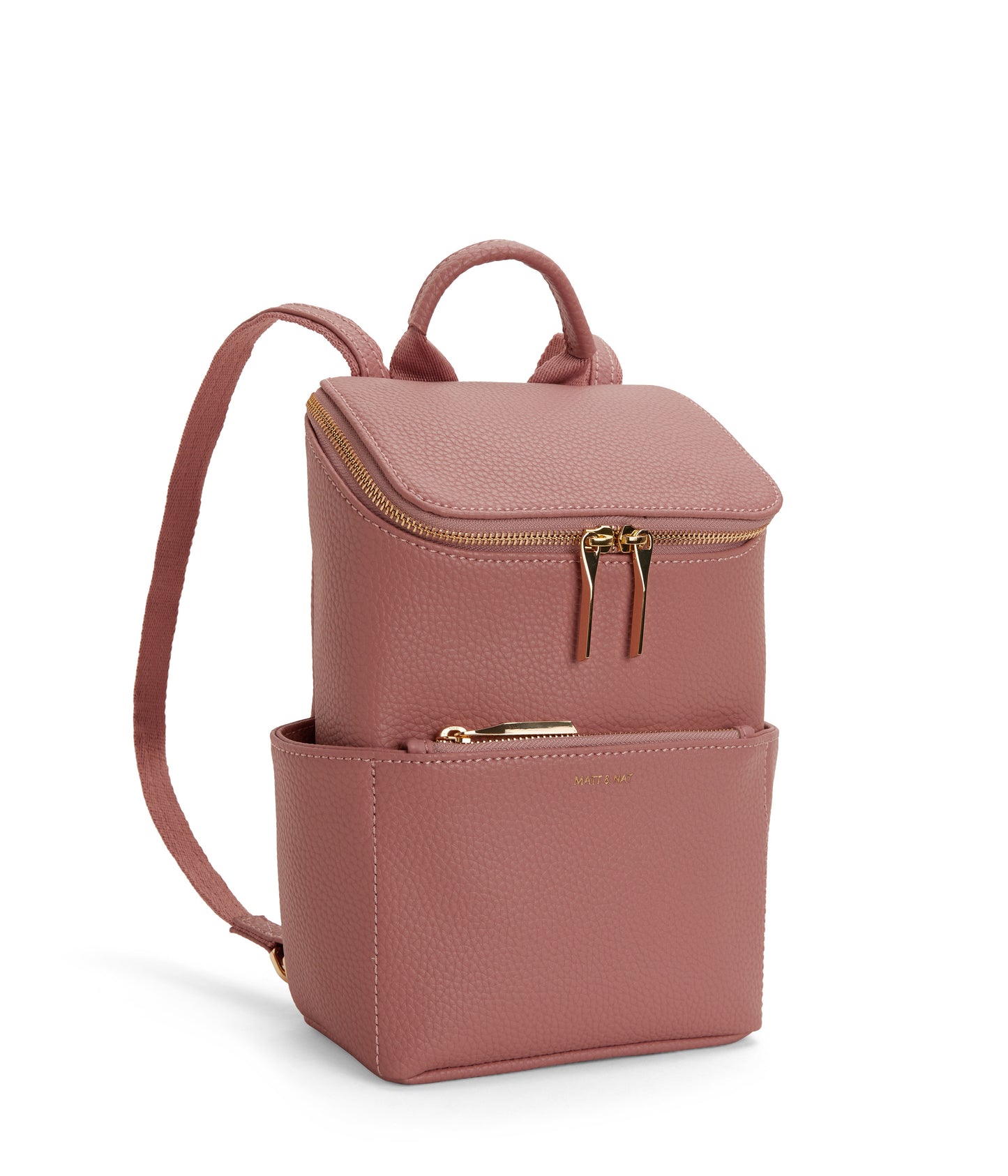 BRAVESM Small Vegan Backpack - Purity | Color: Pink - variant::rose