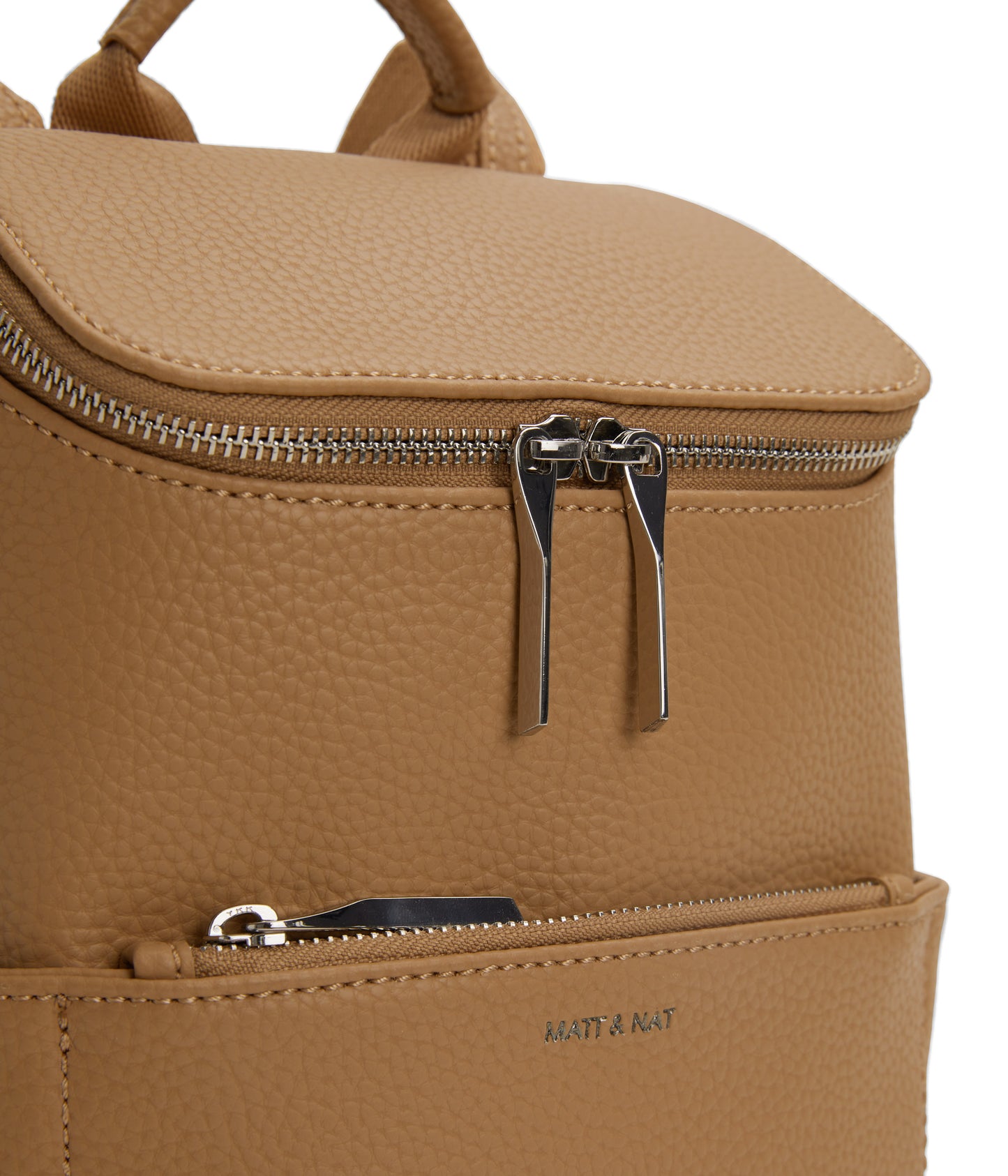 BRAVESM Small Vegan Backpack - Purity | Color: Beige - variant::scone