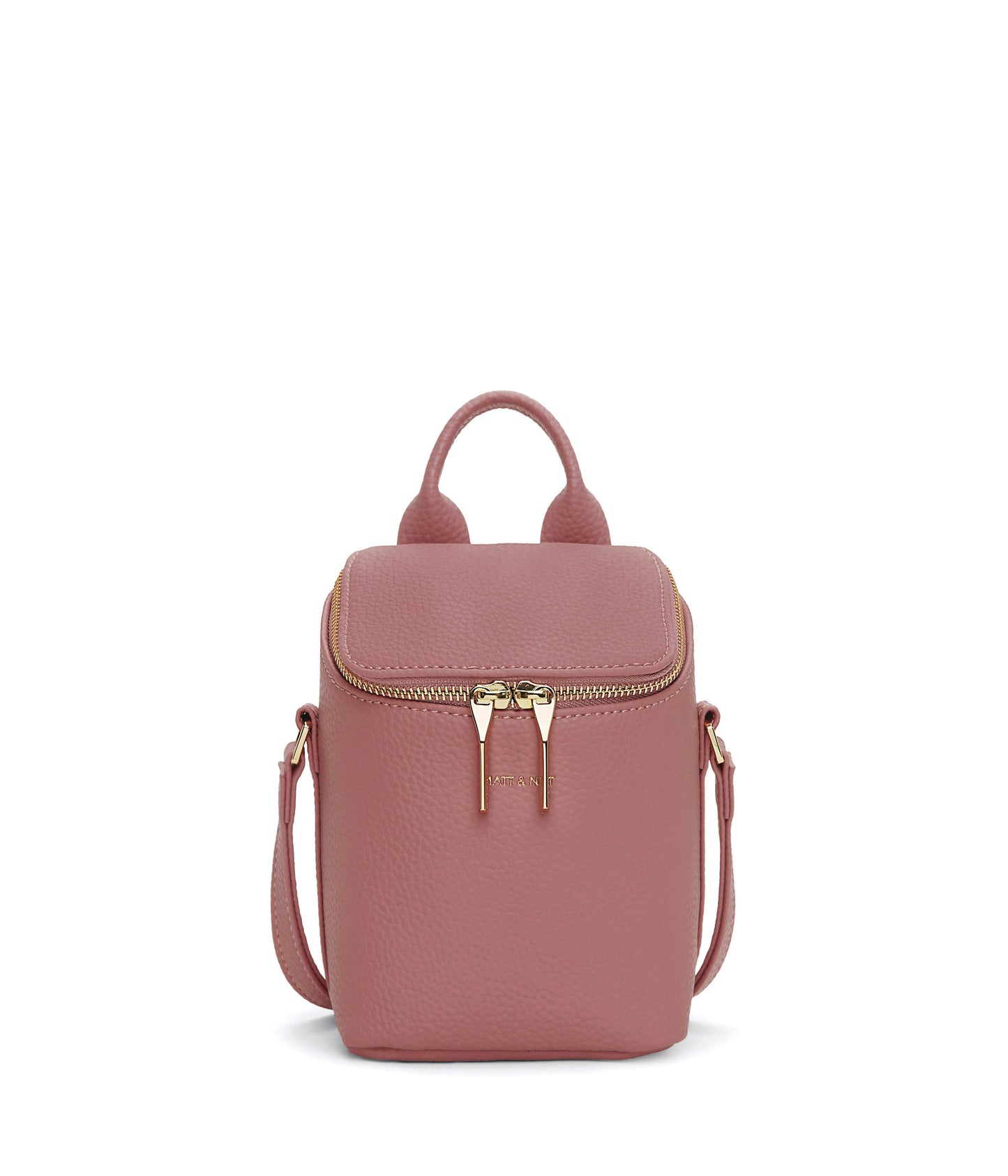 BRAVEMICRO Vegan Crossbody Bag - Purity | Color: Pink - variant::rose