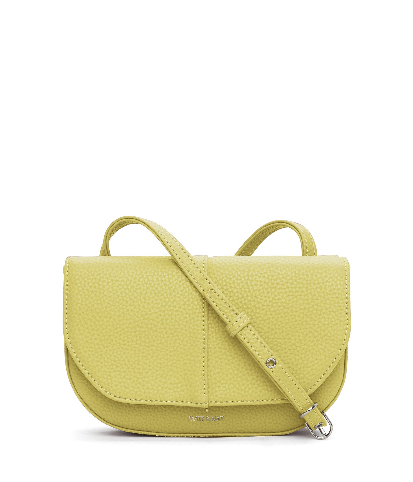 BUDA Vegan Crossbody Bag - Purity | Color: Green - variant::pear