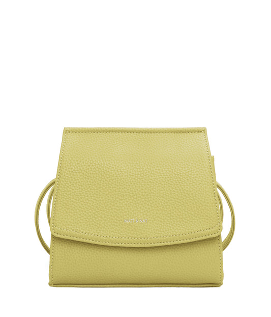 ERIKA Vegan Crossbody Bag - Purity | Color: Green - variant::pear