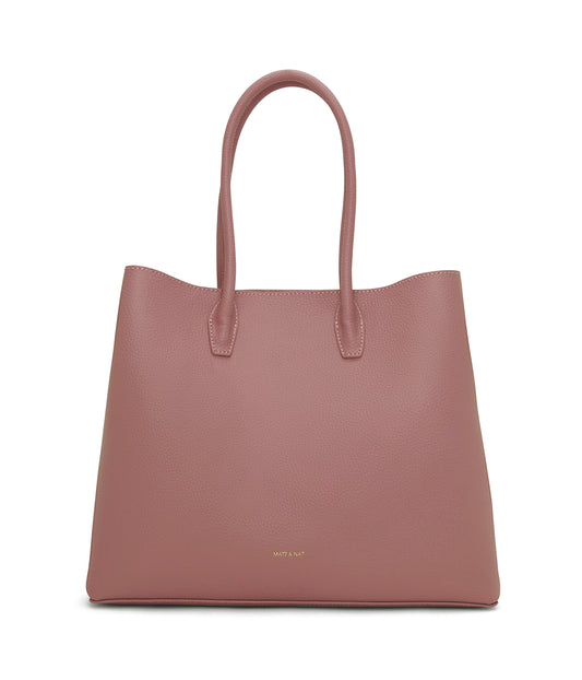 KRISTA Vegan Satchel - Purity | Color: Pink - variant::rose