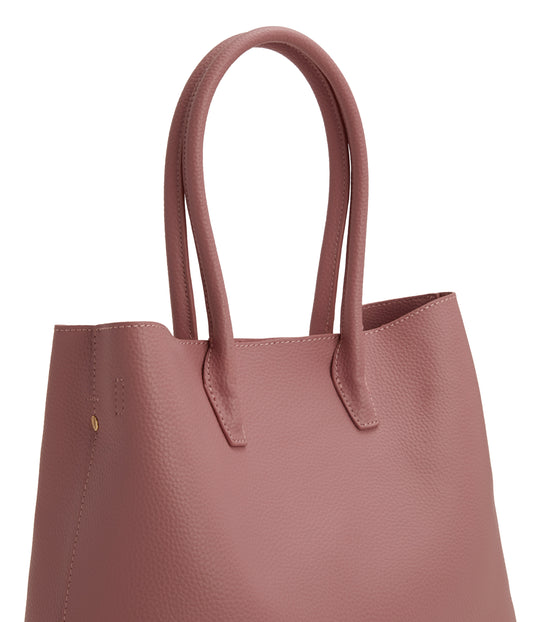 KRISTA Vegan Satchel - Purity | Color: Pink - variant::rose