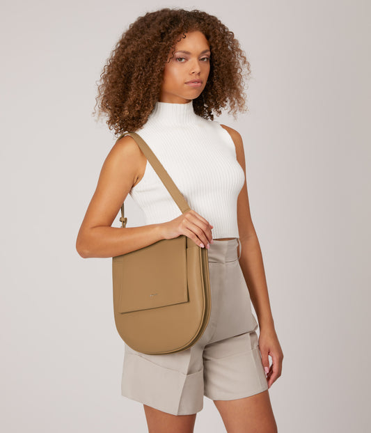 MATCH Vegan Shoulder Bag - Purity | Color: Beige - variant::scone