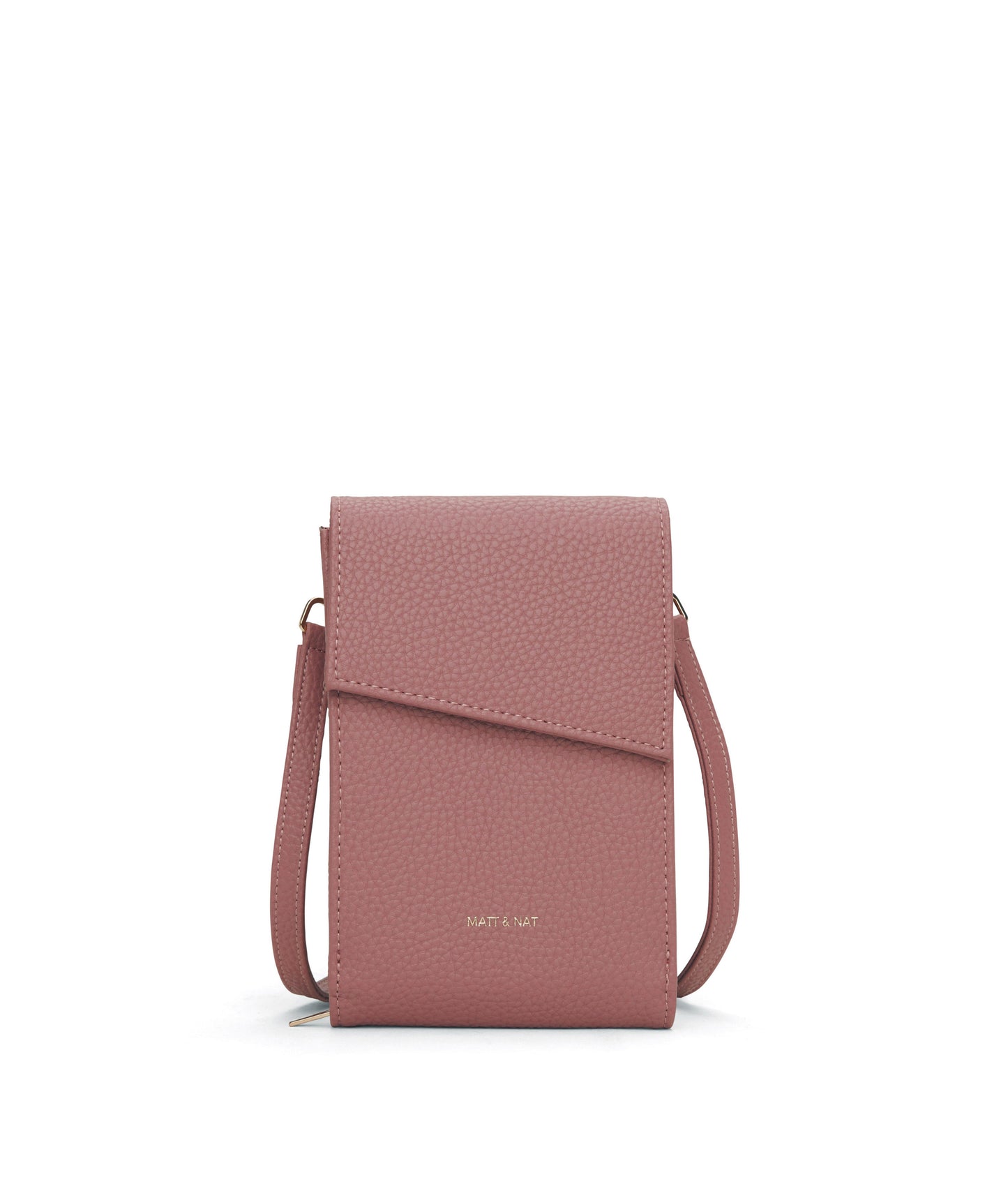 MET Vegan Crossbody Wallet - Purity | Color: Pink - variant::rose