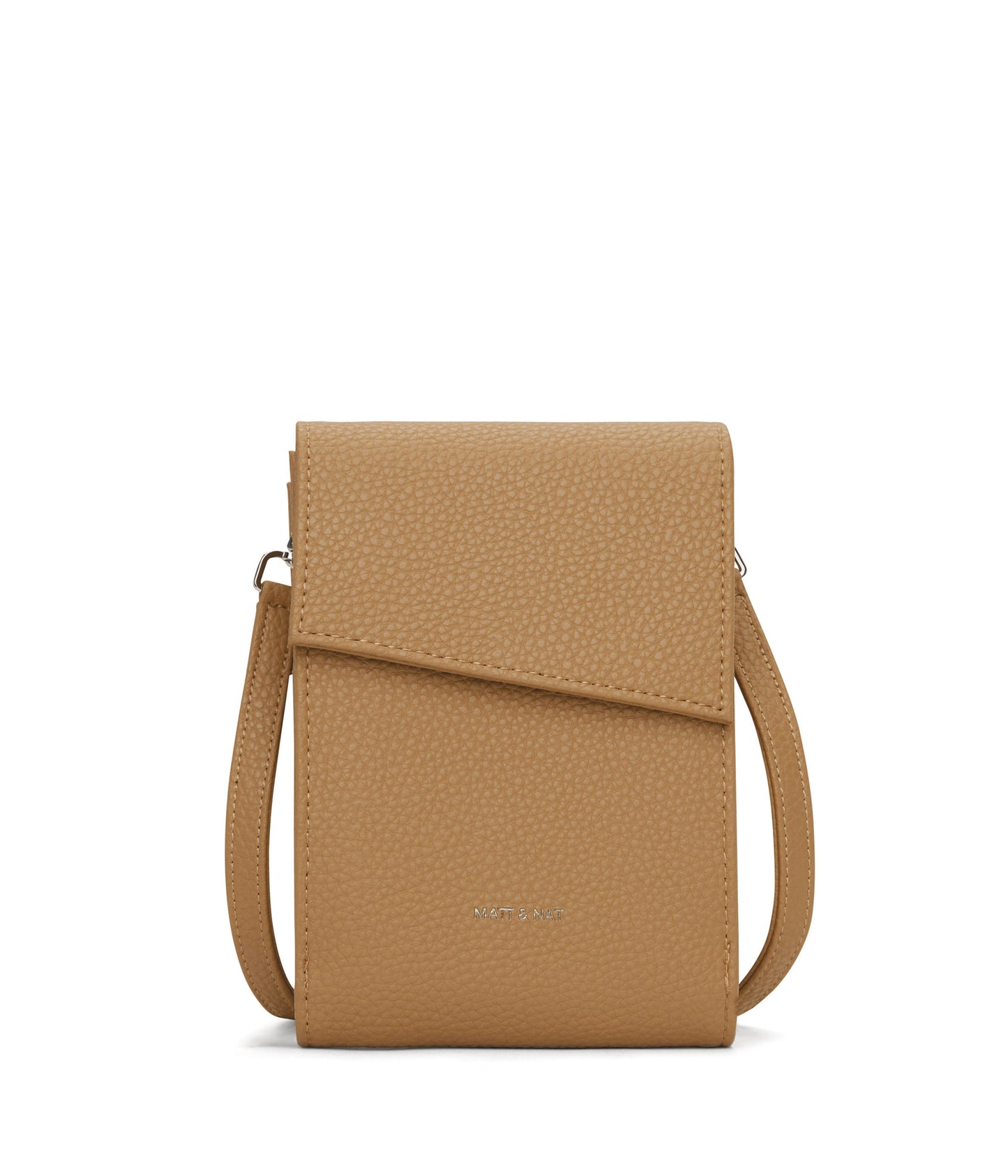 MET Vegan Crossbody Wallet - Purity | Color: Beige - variant::scone