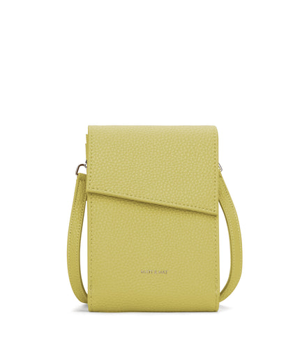 MET Vegan Crossbody Wallet - Purity | Color: Green - variant::pear