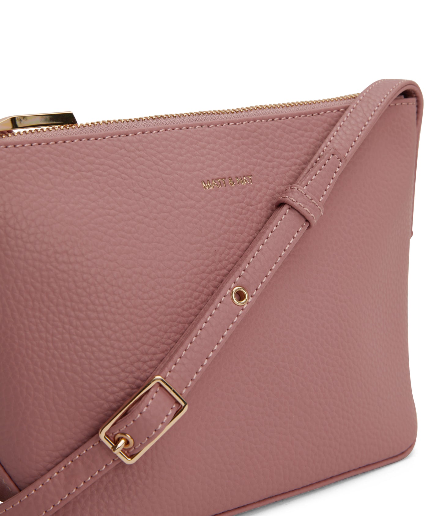 SAM Vegan Crossbody Bag - Purity | Color: Pink - variant::rose