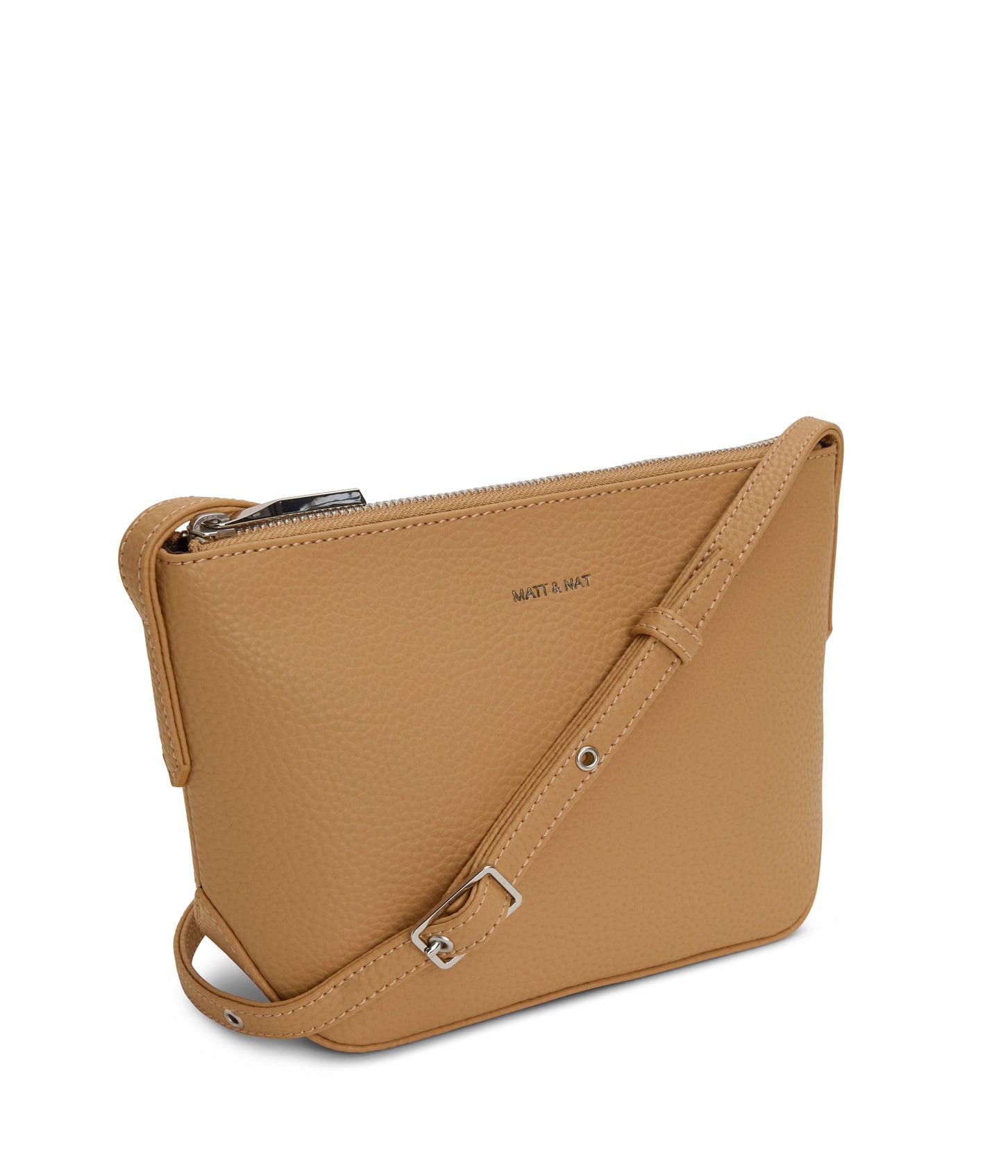 SAM Vegan Crossbody Bag - Purity | Color: Beige - variant::scone