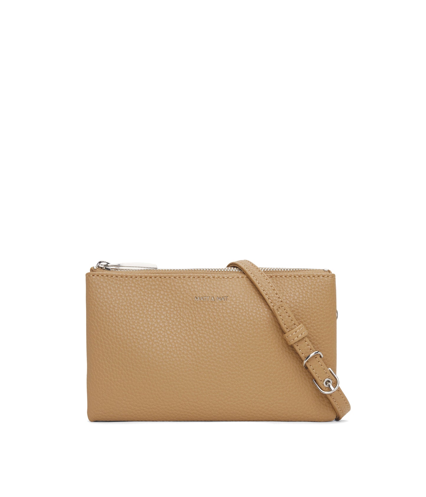 TRIPLET Vegan Crossbody Bag - Purity | Color: Beige - variant::scone