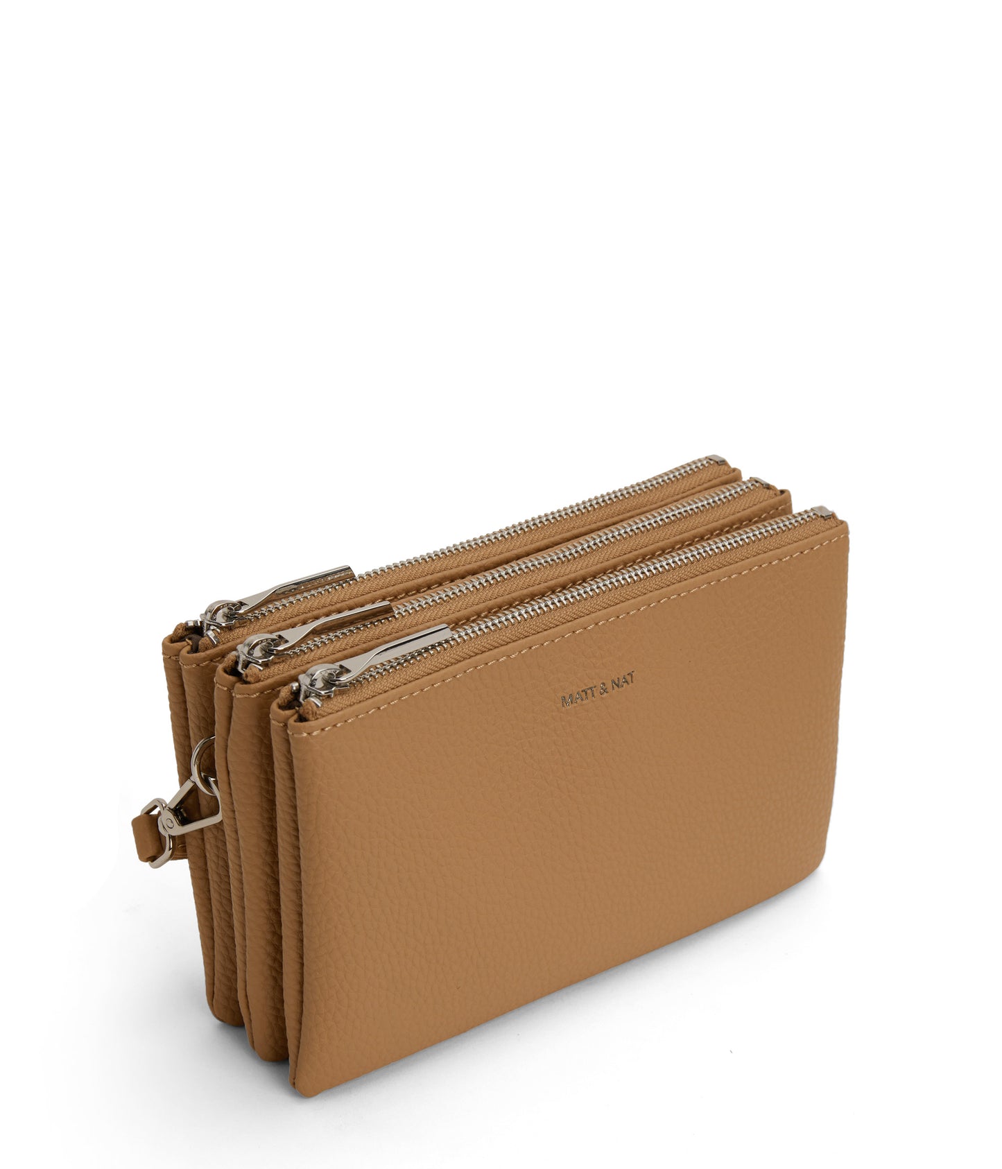 TRIPLET Vegan Crossbody Bag - Purity | Color: Beige - variant::scone