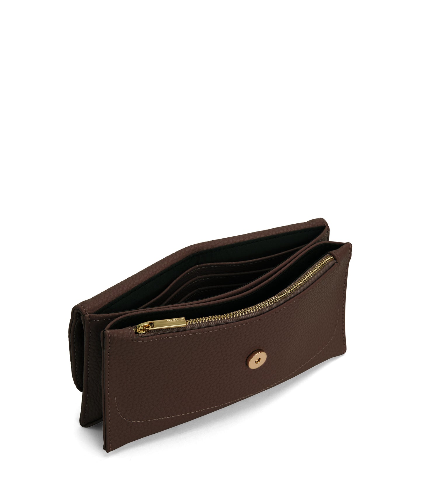 NIKI Vegan Wallet - Purity | Color: Brown - variant::chocolate