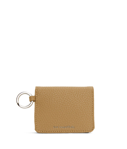 OZMA Vegan Coin Purse - Purity | Color: Beige - variant::scone
