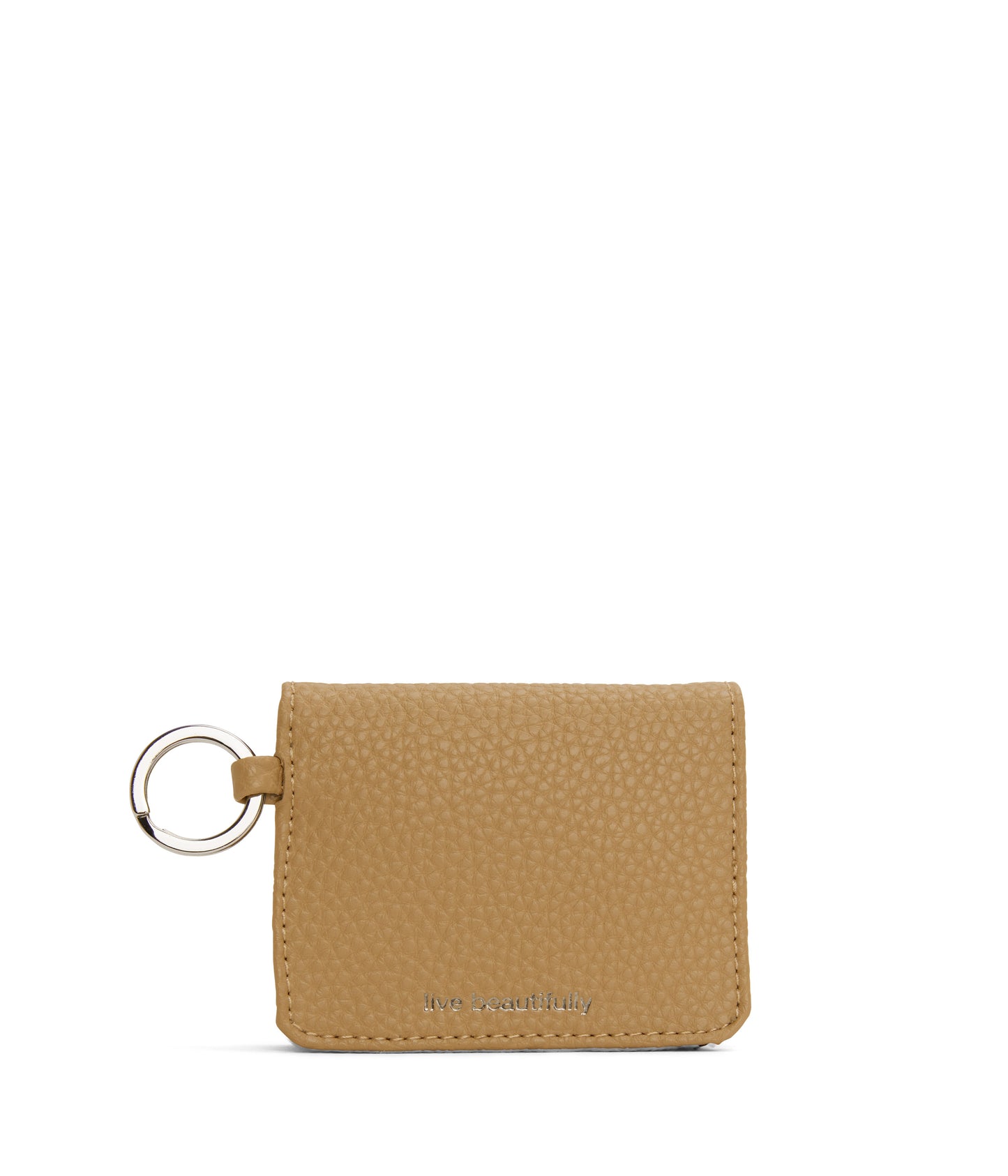 OZMA Vegan Coin Purse - Purity | Color: Beige - variant::scone