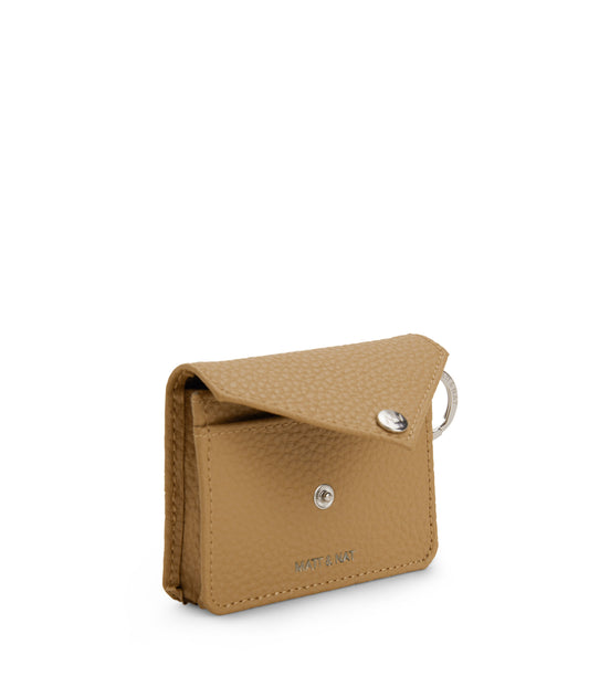 OZMA Vegan Coin Purse - Purity | Color: Beige - variant::scone