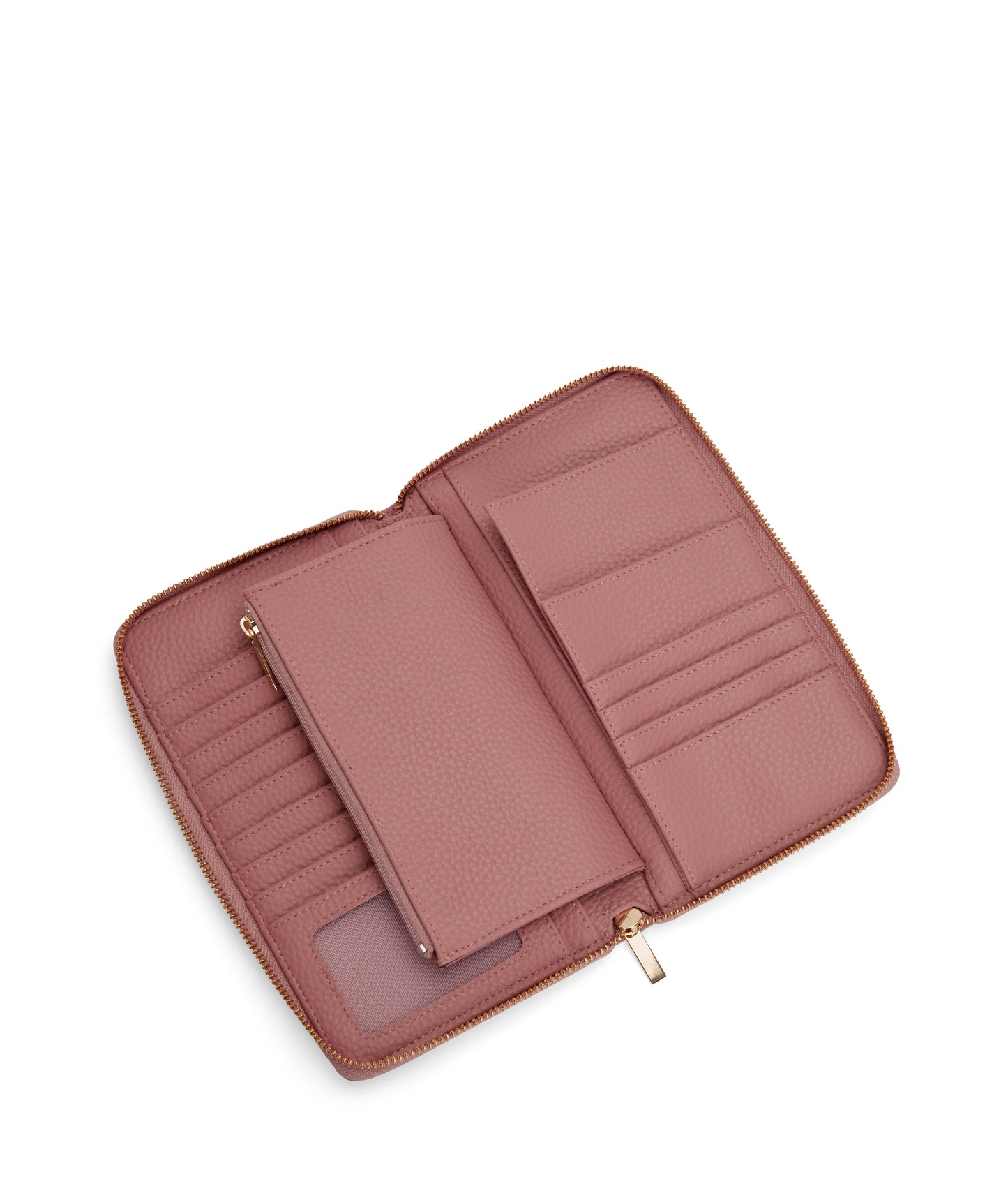 TRIP Vegan Travel Wallet - Purity | Color: Pink - variant::rose