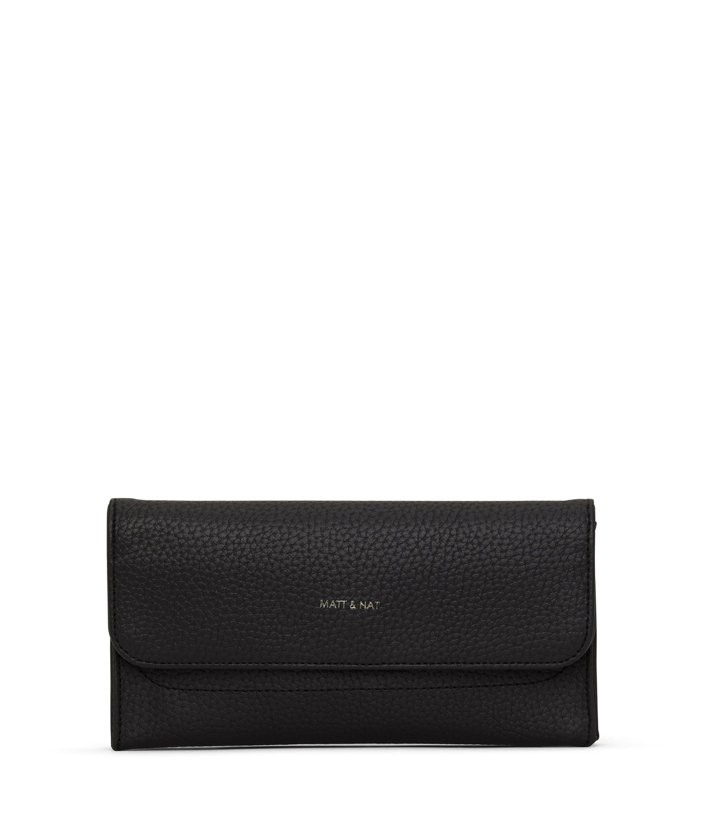 NIKI Vegan Wallet - Purity | Color: Black - variant::black