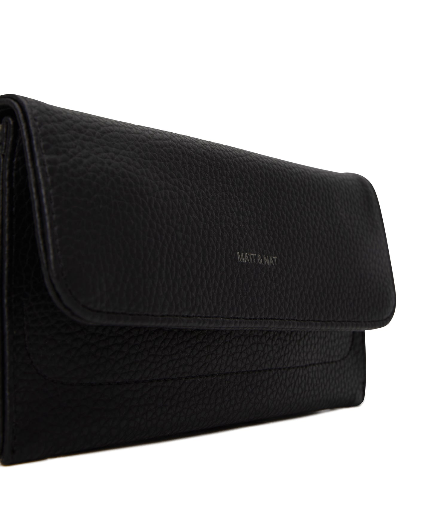 NIKI Vegan Wallet - Purity | Color: Black - variant::black