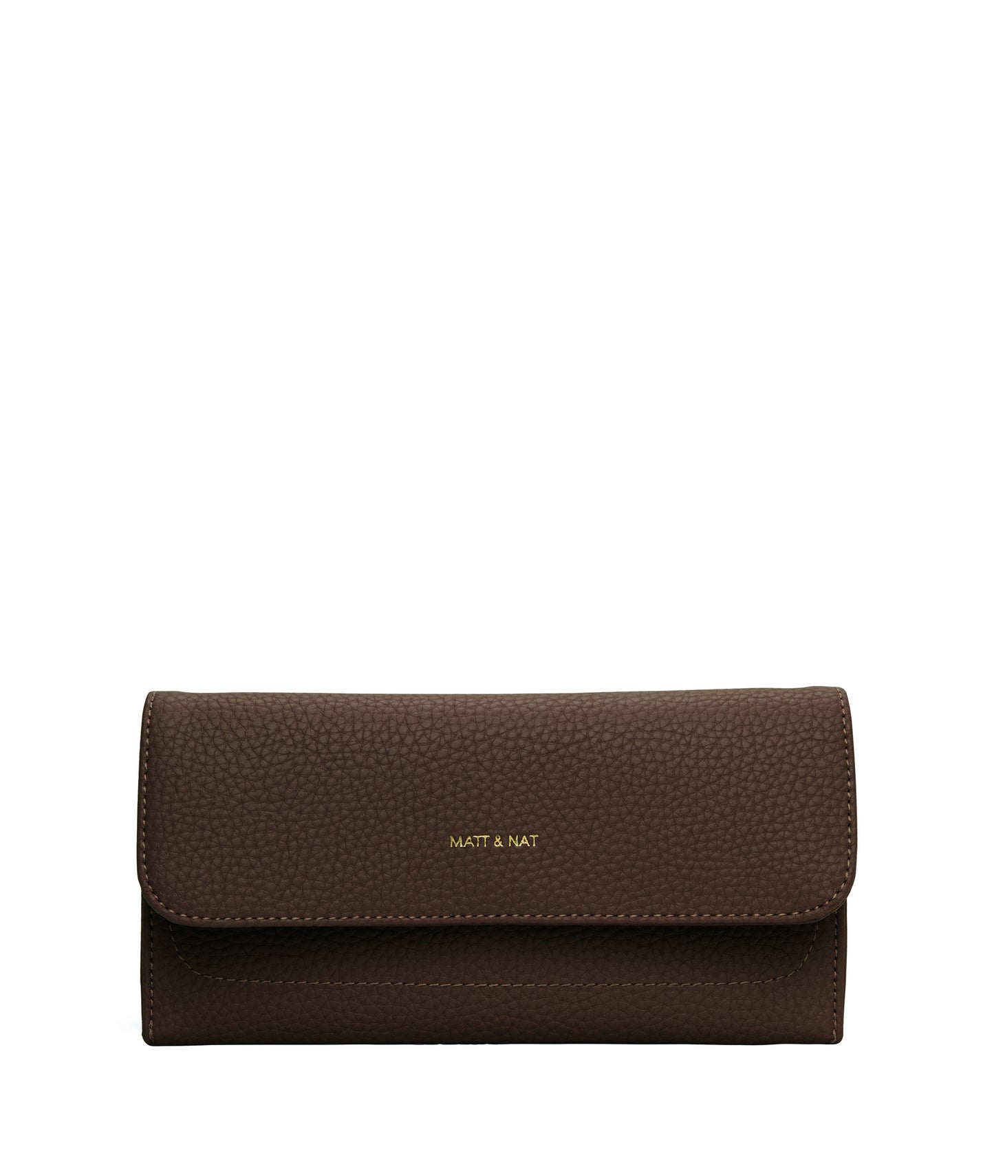 NIKI Vegan Wallet - Purity | Color: Brown - variant::chocolate