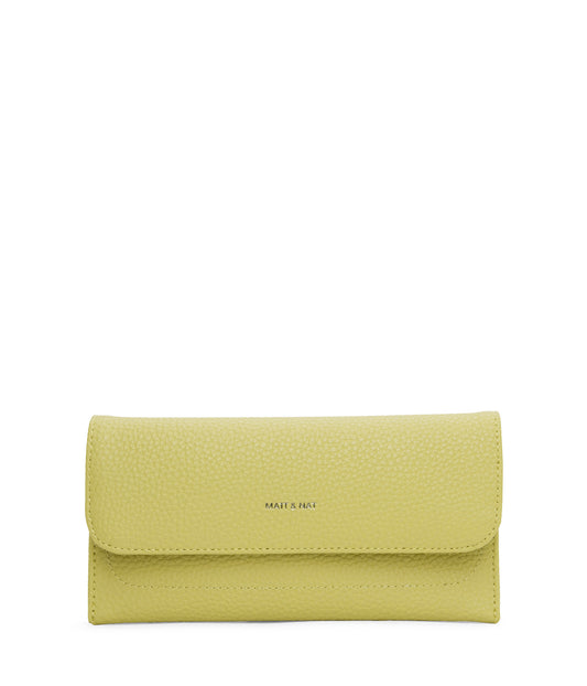 NIKI Vegan Wallet - Purity | Color: Green - variant::pear