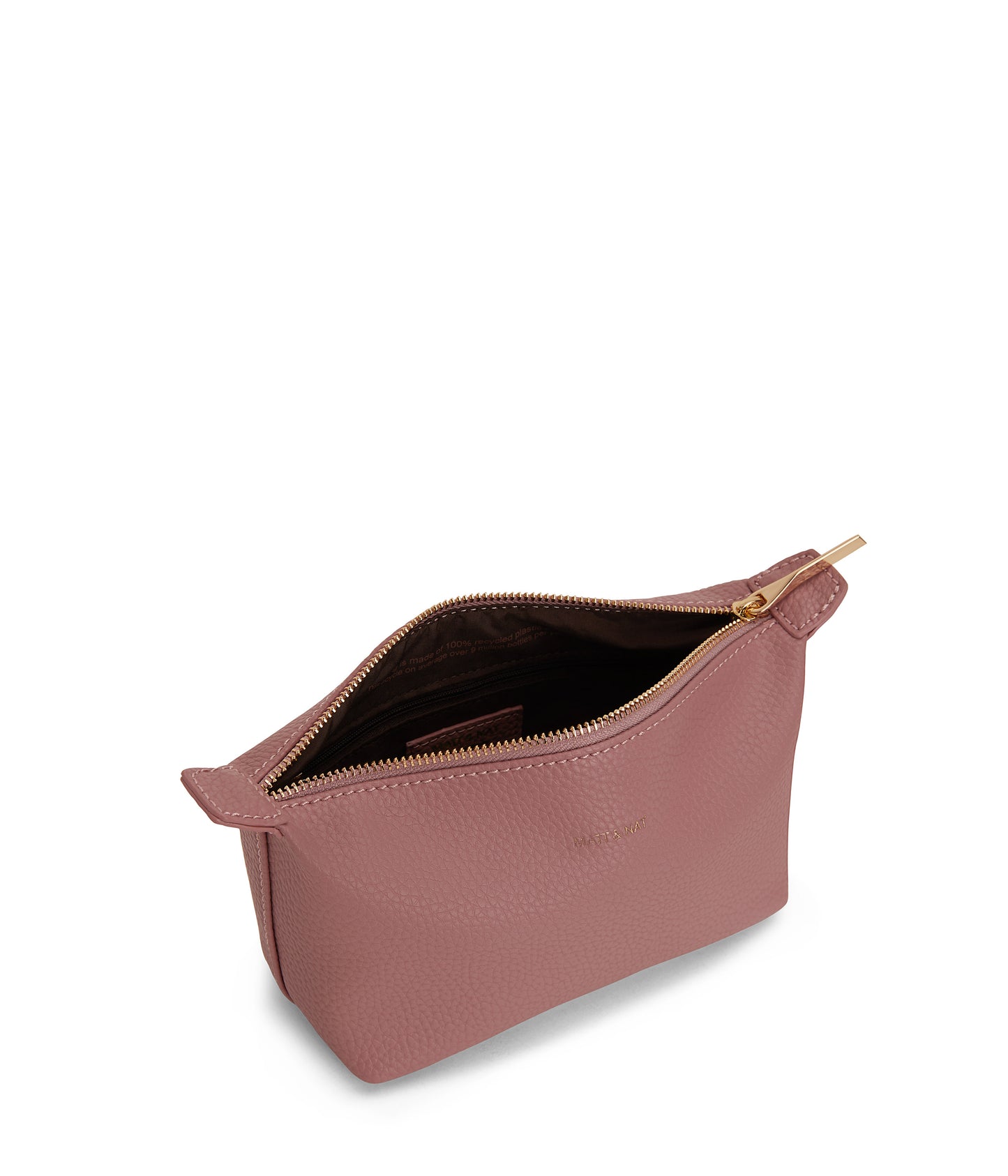 ABBI MINI Vegan Cosmetic Bag - Purity | Color: Pink - variant::rose