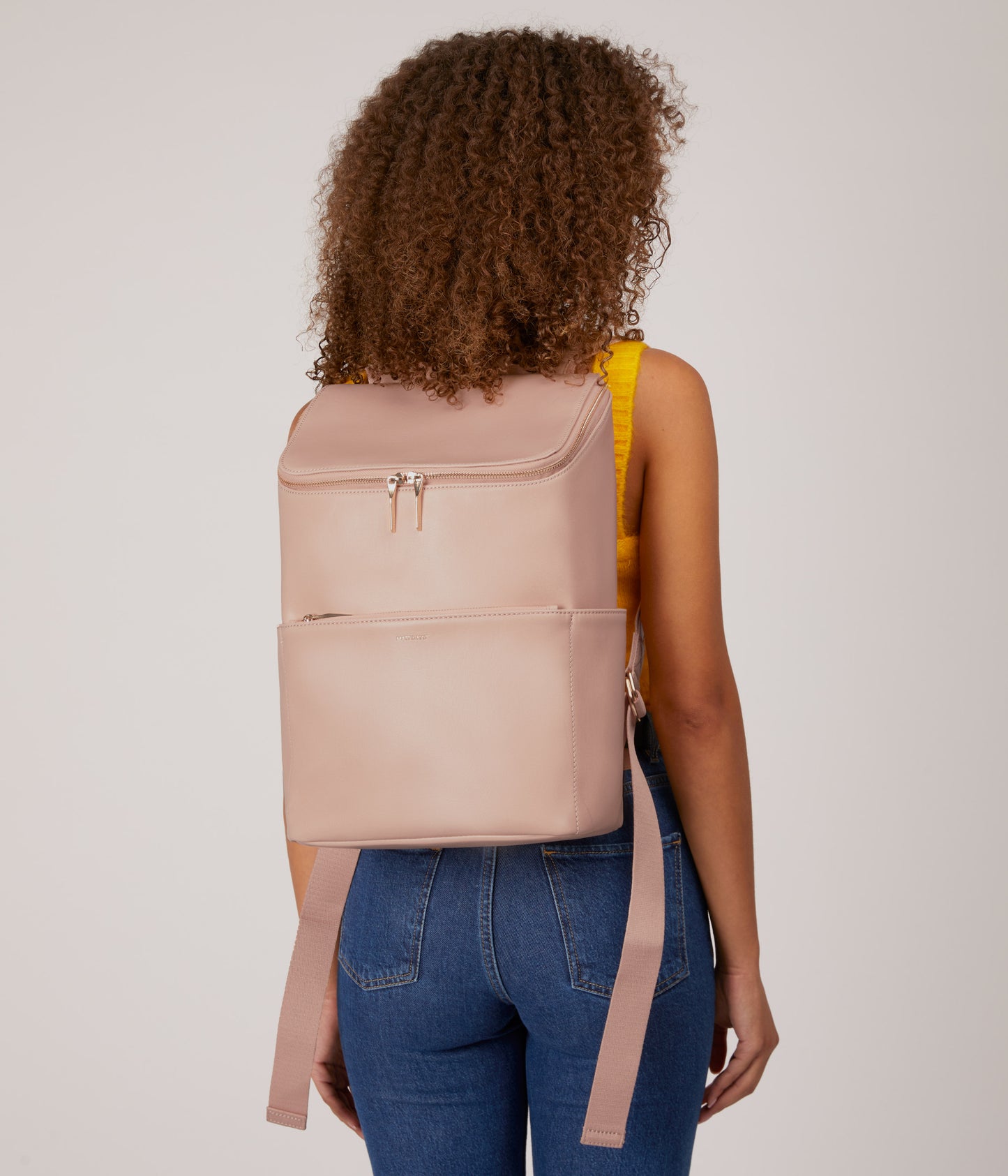 DEAN Vegan Backpack - Vintage | Color: Pink - variant::pastel