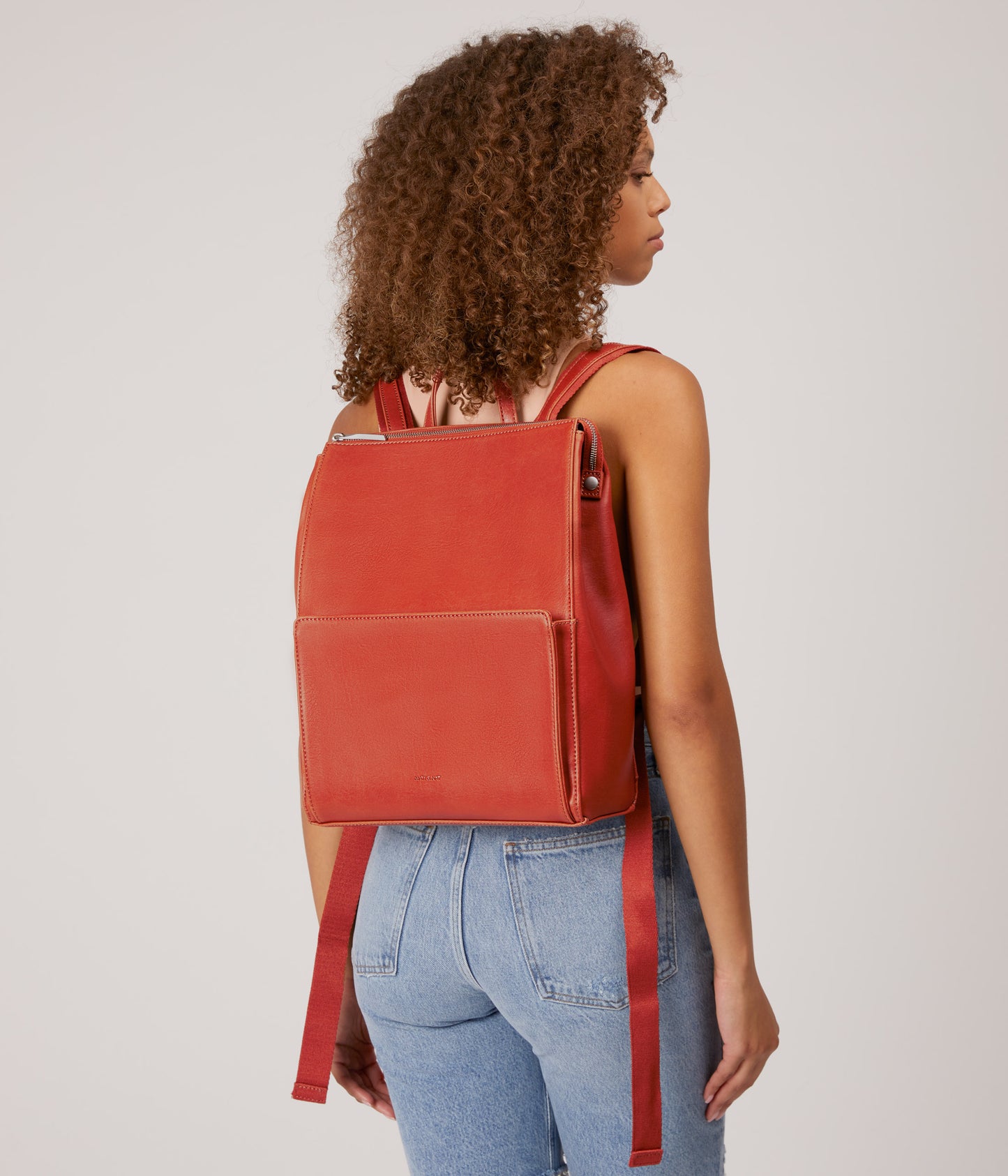 EVE Vegan Backpack - Vintage | Color: Red - variant::cardinal