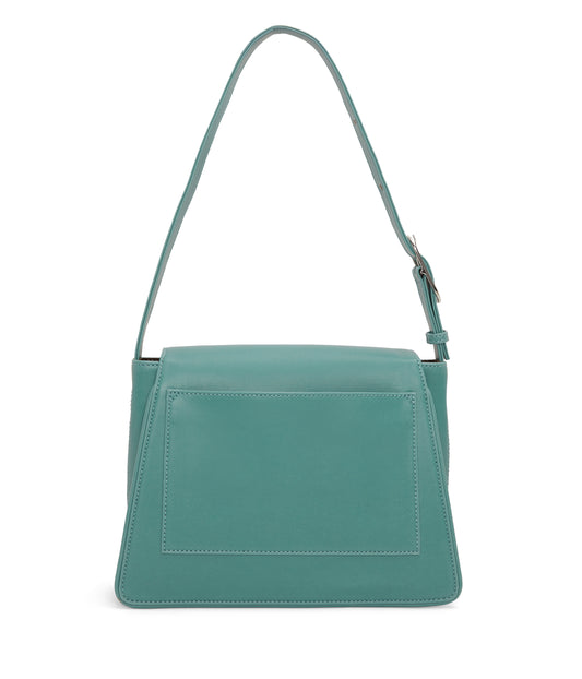 LEIA Vegan Shoulder Bag - Vintage | Color: Blue - variant::oasis