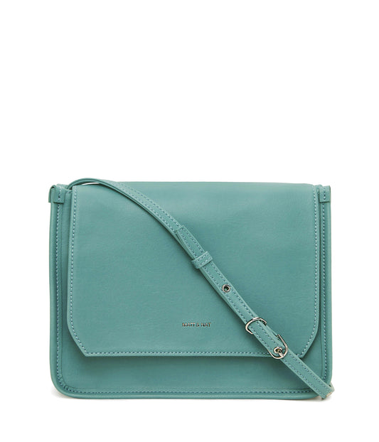 LEV Vegan Crossbody Bag - Vintage | Color: Blue - variant::oasis