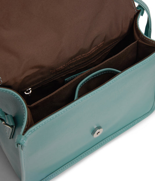 LEV Vegan Crossbody Bag - Vintage | Color: Blue - variant::oasis