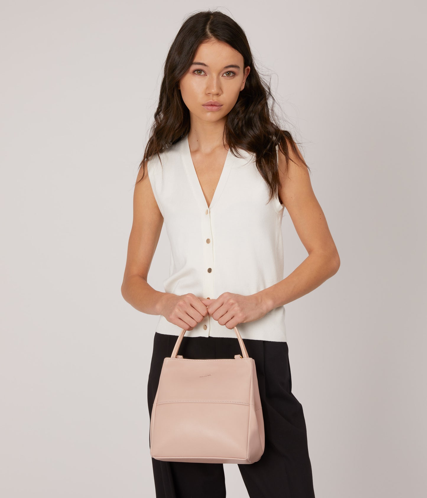 WILLASM Small Vegan Tote Bag - Vintage | Color: Blue - variant::bluejay