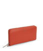 ELM Vegan Continental Wallet - Vintage | Color: Red - variant::cardinal