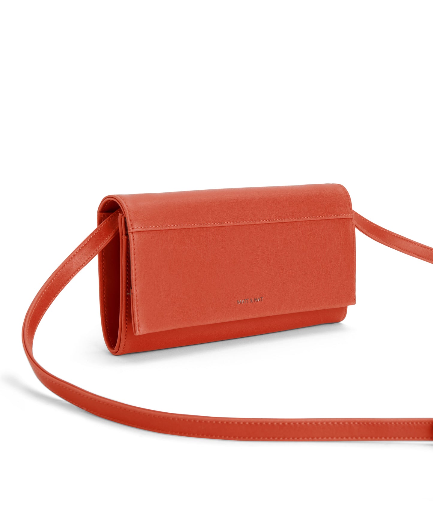 LETTE Vegan Wallet Crossbody Bag - Vintage | Color: Red - variant::cardinal