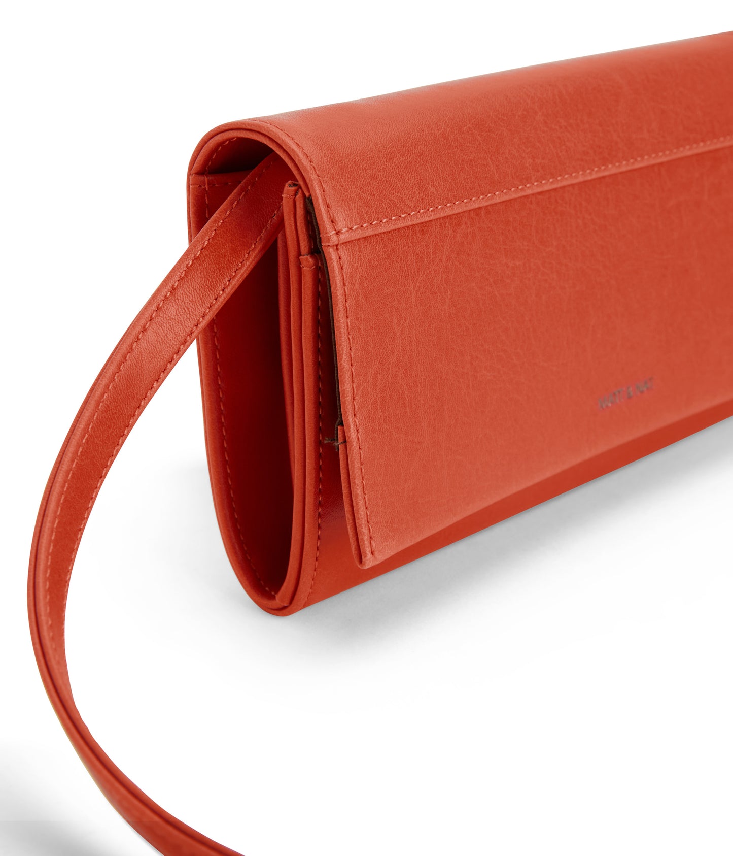 LETTE Vegan Wallet Crossbody Bag - Vintage | Color: Red - variant::cardinal