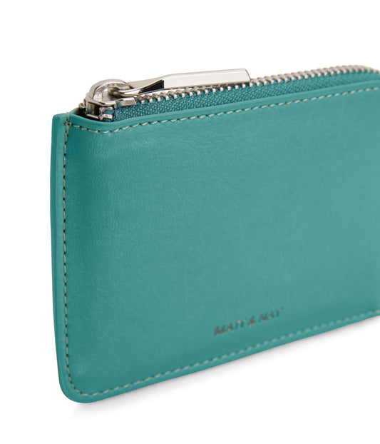 SEVASM Small Vegan Wallet - Vintage | Color: Blue - variant::oasis