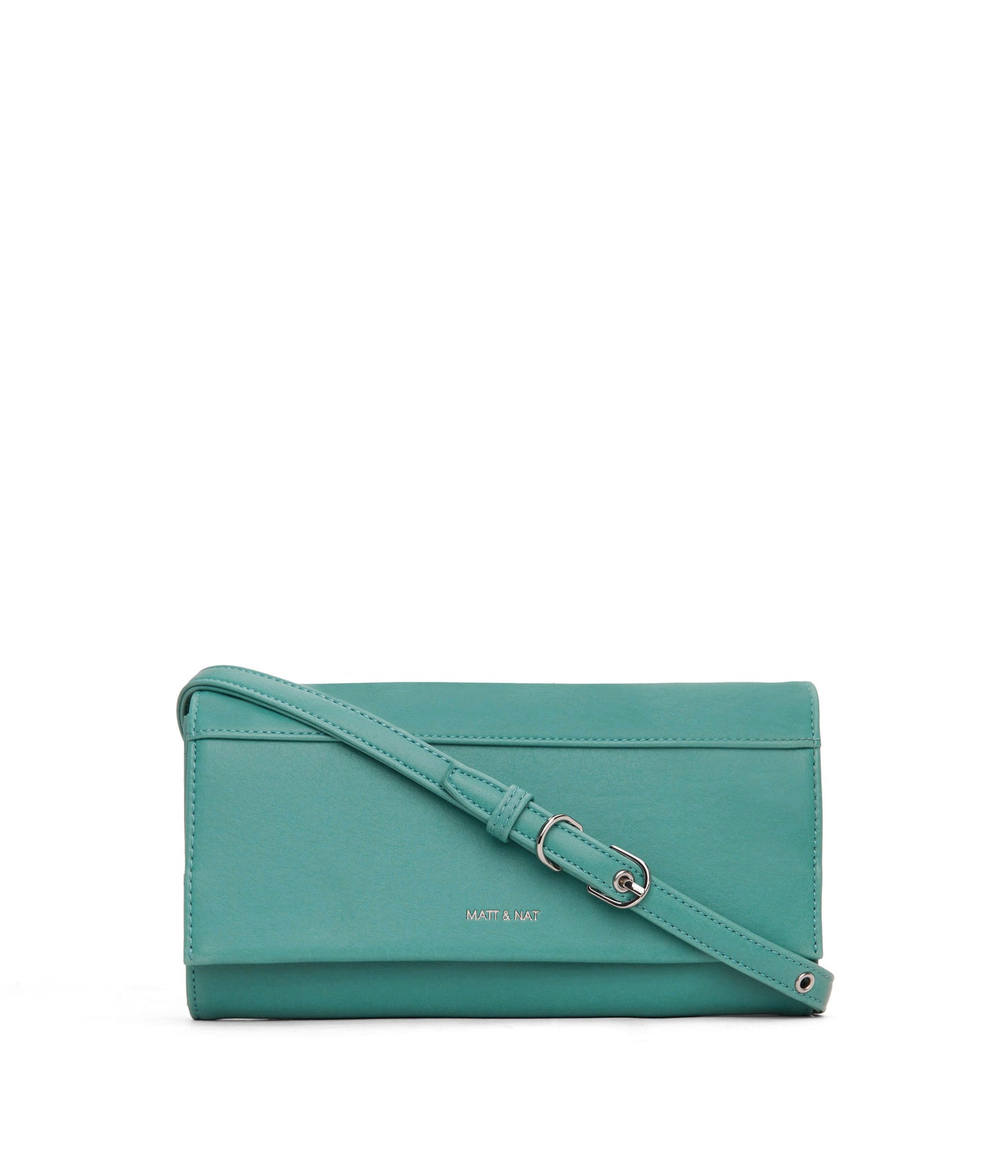 LETTE Vegan Wallet Crossbody Bag - Vintage | Color: Blue - variant::oasis