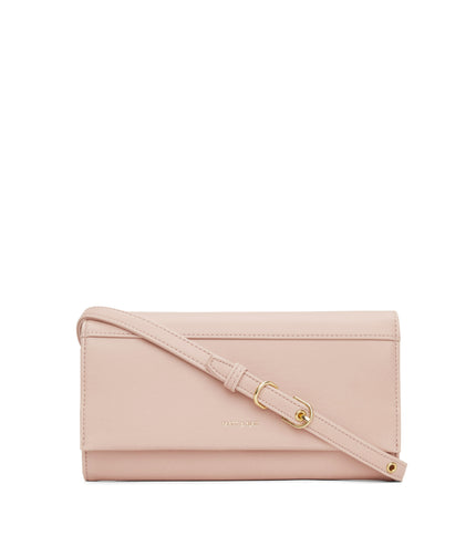 LETTE Vegan Wallet Crossbody Bag - Vintage | Color: Pink - variant::pastel