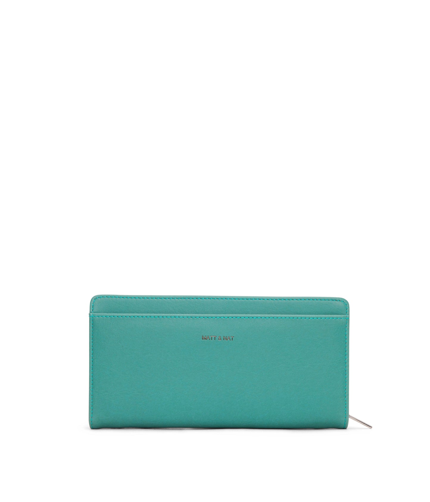 WEBBER Vegan Wallet - Vintage | Color: Blue - variant::oasis