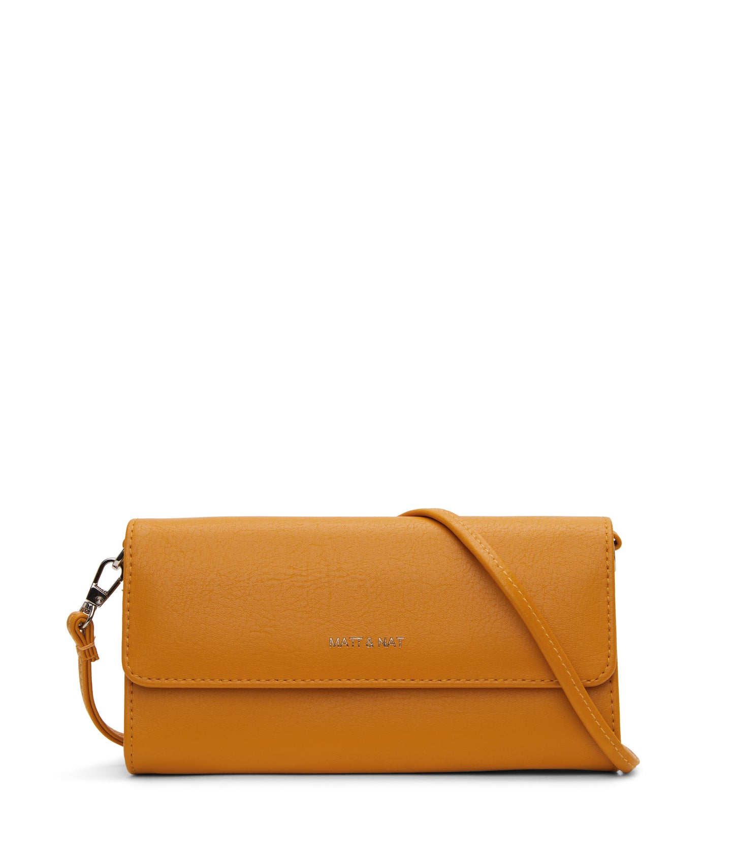 DREW MED Vegan Crossbody Bag - Arbor | Color: Yellow - variant::marigold