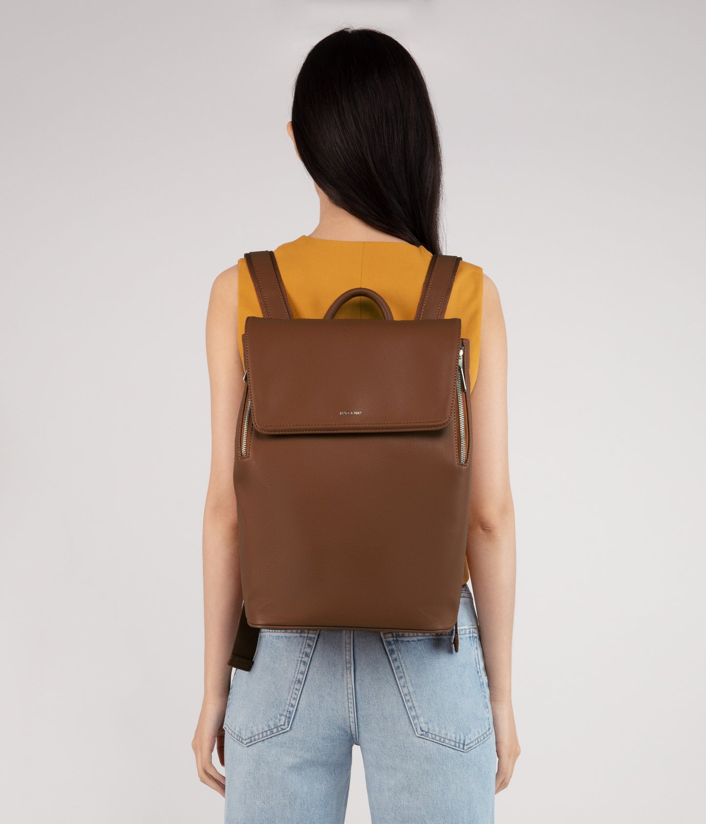 FABI Vegan Backpack - Arbor | Color: Yellow - variant::marigold