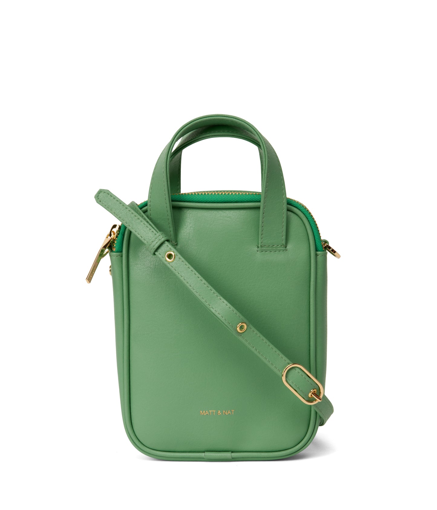 LEAP Vegan Crossbody Bag - Arbor | Color: Green - variant::pistachio