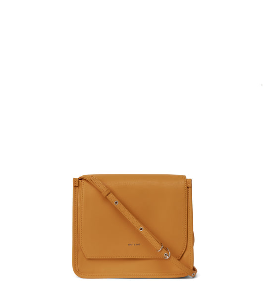 LEV Vegan Crossbody Bag - Arbor | Color: Yellow - variant::marigold