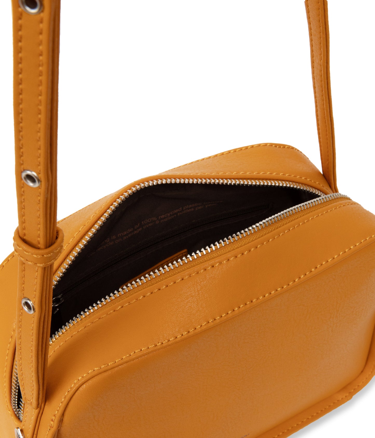 ARC Vegan Crossbody Bag - Arbor | Color: Yellow - variant::marigold